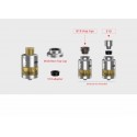 DIGIFLAVOR Pilgrim GTA Selbstwickler RDTA & RTA Tank mit Velocity Style Deck