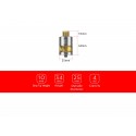 DIGIFLAVOR Pilgrim GTA Selbstwickler RDTA & RTA Tank mit Velocity Style Deck