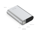 Innocigs Cuboid 200 Watt 2 Akku Design Box Mod Akkuträger made by Joyetech