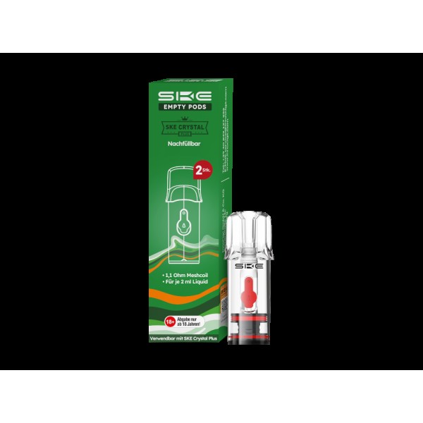 SKE - Crystal Plus Pod (2 Stück pro Packung) - ohne Liquid