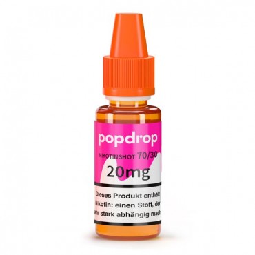 Popdrop 10ml Nikotin-Shot 20mg/ml 30PG/70VG