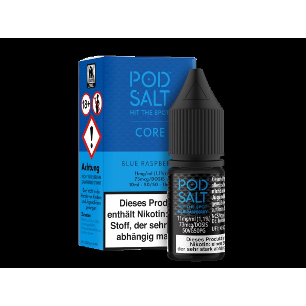 Pod Salt Core - Nikotinsalz Liquid - Blue Raspberry