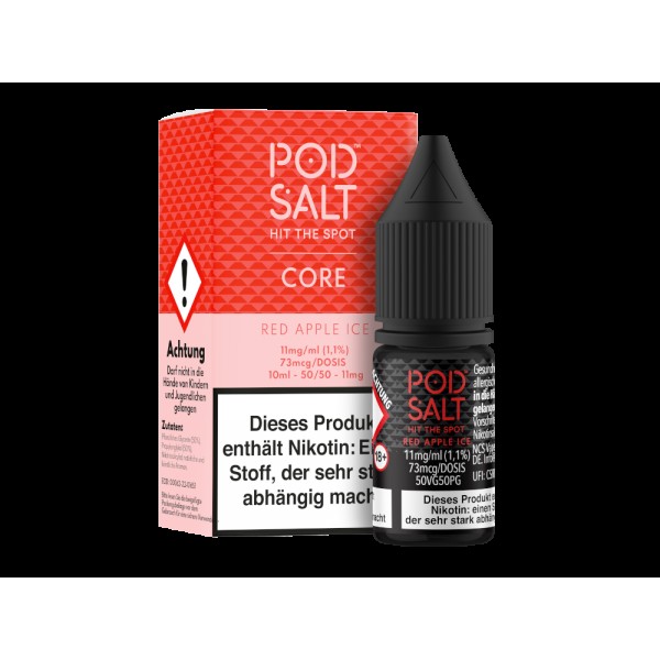 Pod Salt Core - Nikotinsalz Liquid - Red Apple Ice