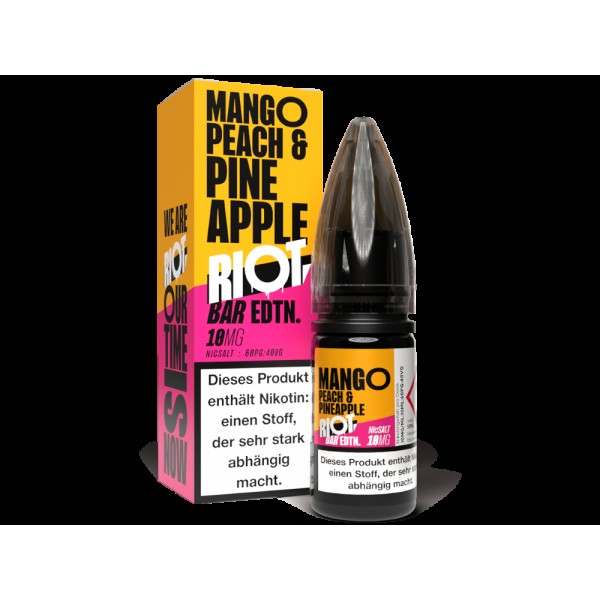 Riot Squad - BAR EDTN. - Nikotinsalz Liquid - Mango Peach Pineapple