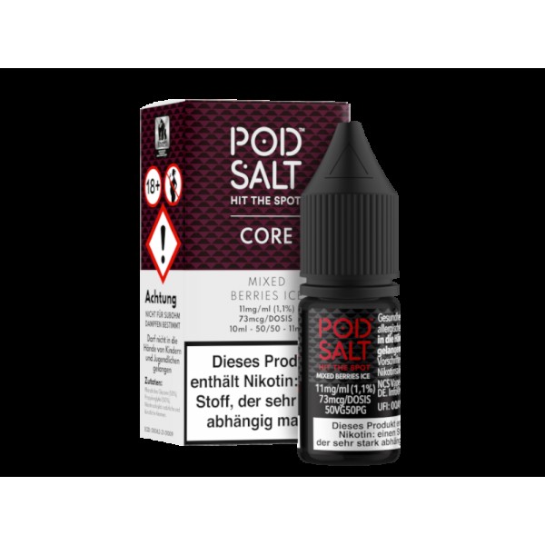 Pod Salt Core - Nikotinsalz Liquid - Mixed Berries Ice