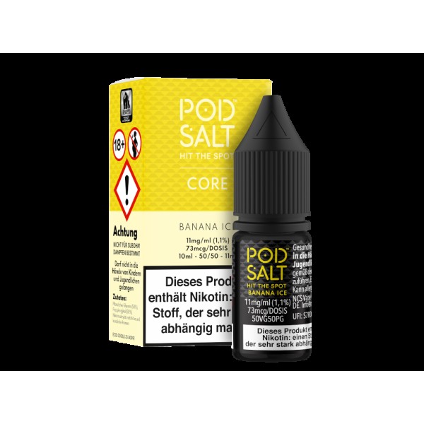 Pod Salt Core - Nikotinsalz Liquid - Banana Ice
