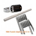 GeekVape 8x N80 Fused Clapton Coil 2 in 1 Fertigwicklungen