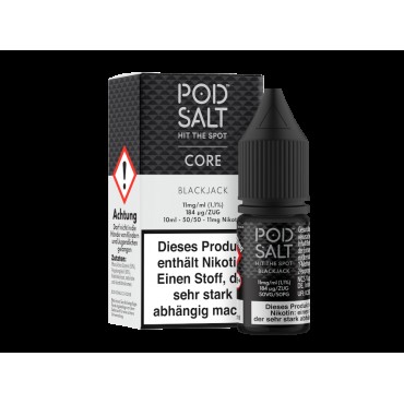 Pod Salt Core - Nikotinsalz Liquid - Blackjack