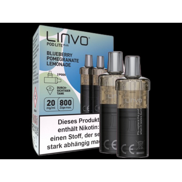 Linvo - Pod Lite Plus Cartridge 20 mg/ml (2 Stück pro Packung) - Red Storm