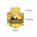 Oumier Wasp Nano BF RDA Selbstwickler Tröpfler Verdampfer