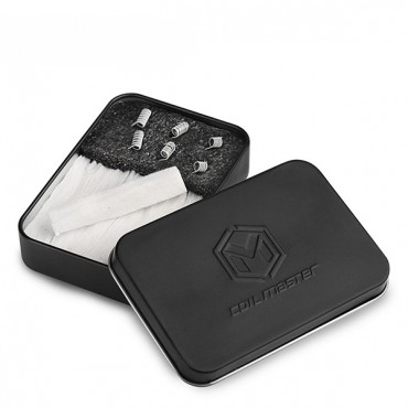 Coil Master Ready Box Fertigwicklungen DIY vorgefertigte Clapton Wicklungen Wire Shots + Watte