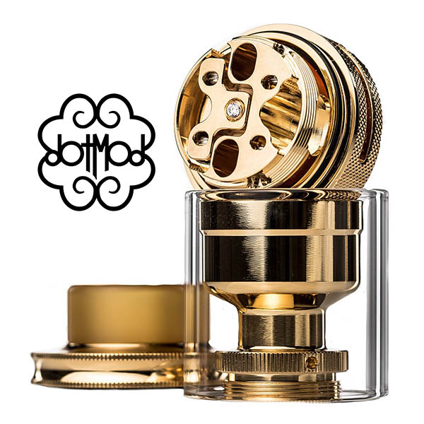DotMod dotRTA24 Selbstwickler Tank 24 Karat vergoldet