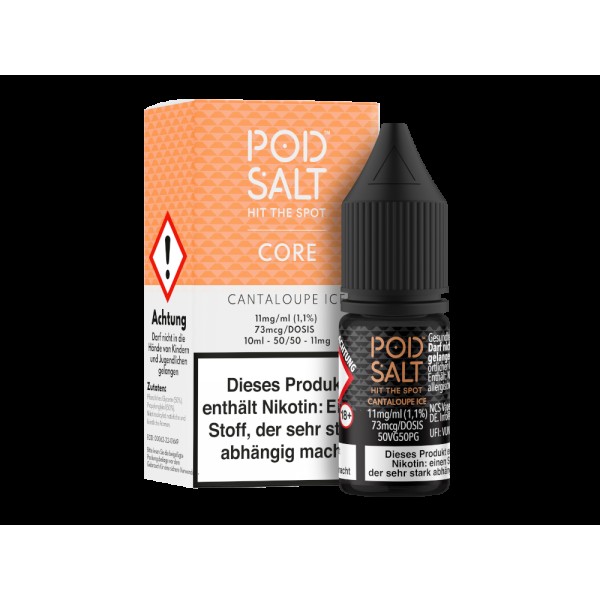 Pod Salt Core - Nikotinsalz Liquid - Cantaloupe Ice
