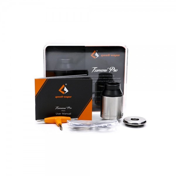 GeekVape Tsunami Pro 25 RDA Selbstwickel Verdampfer Dripper Atomizer Tröpfler