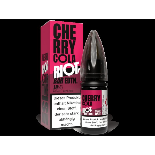 Riot Squad - BAR EDTN. - Nikotinsalz Liquid - Cherry Cola