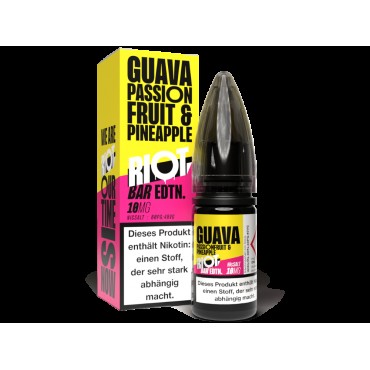 Riot Squad - BAR EDTN. - Nikotinsalz Liquid - Guava Passionfruit Pineapple