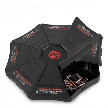 Coil Master Skynet Box Selbstwickler Coil Box Fertigwicklungen DIY Vorgefertigte Clapton Wicklung Wi