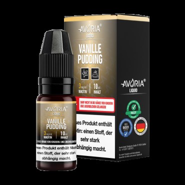 Avoria - Apfel E-Zigaretten Liquid - Vanillepudding