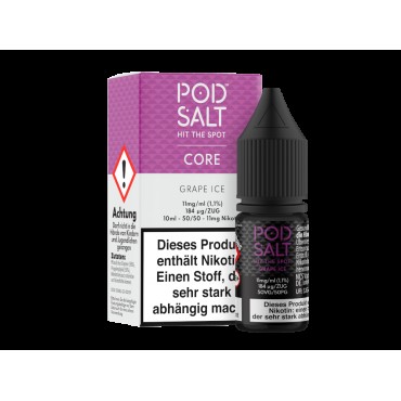 Pod Salt Core - Nikotinsalz Liquid - Grape Ice