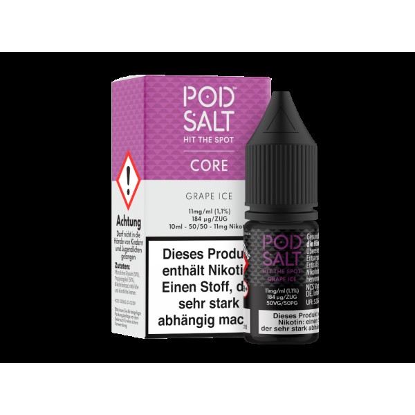 Pod Salt Core - Nikotinsalz Liquid - Grape Ice