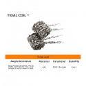 GeekVape 20x 6 in 1 Coil Box mit Fertigwicklungen