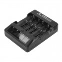 XTAR VP4 Dragon 4-Schacht USB-Ladegerät und Diagnosegerät für Li-Ion und Ni-MH Akkus