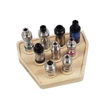 Verdampferständer für neun Verdampfer by Steamer Mods trapezform