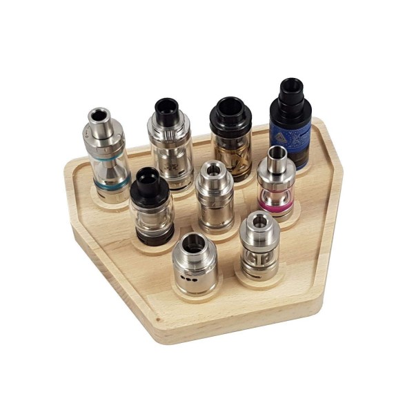 Verdampferständer für neun Verdampfer by Steamer Mods trapezform