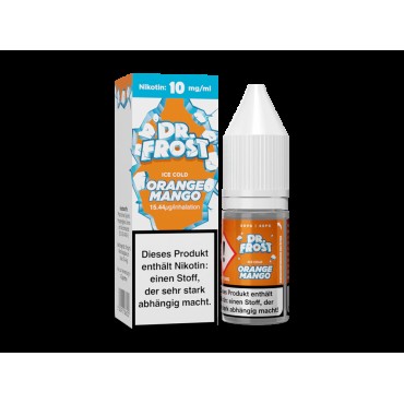 Dr. Frost - Ice Cold - Nikotinsalz Liquid - Orange Mango
