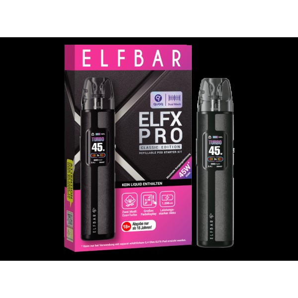 Elfbar - Elfx Pro E-Zigaretten Set