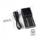 Golis Smart S2 Ladegerät für 2 E-Zigaretten Akkus
