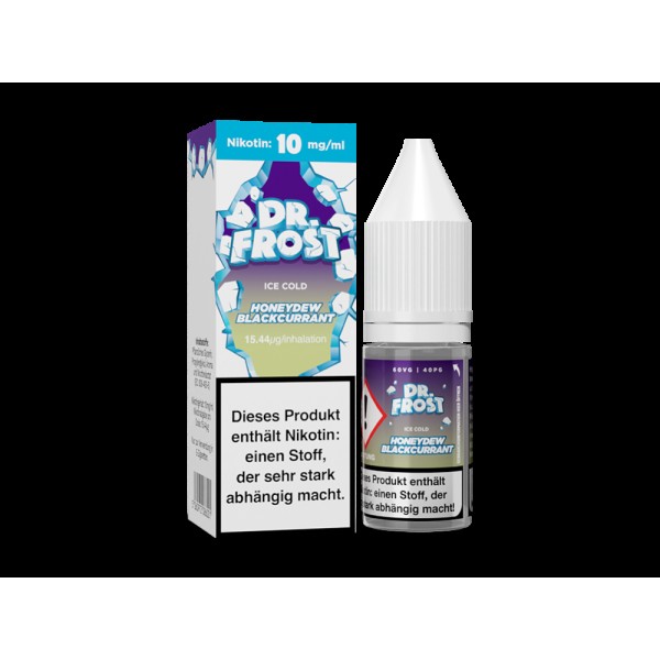 Dr. Frost - Ice Cold - Nikotinsalz Liquid - Honeydew Blackcurrant