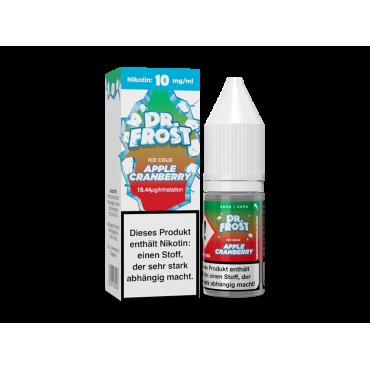 Dr. Frost - Ice Cold - Nikotinsalz Liquid - Apple Cranberry