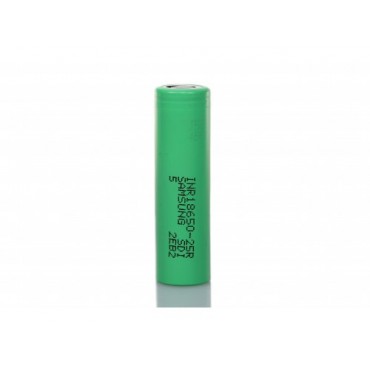 Li-ion Akku Samsung INR18650 25R 2500 mAh Flat Top ungeschützt für Akkuträger