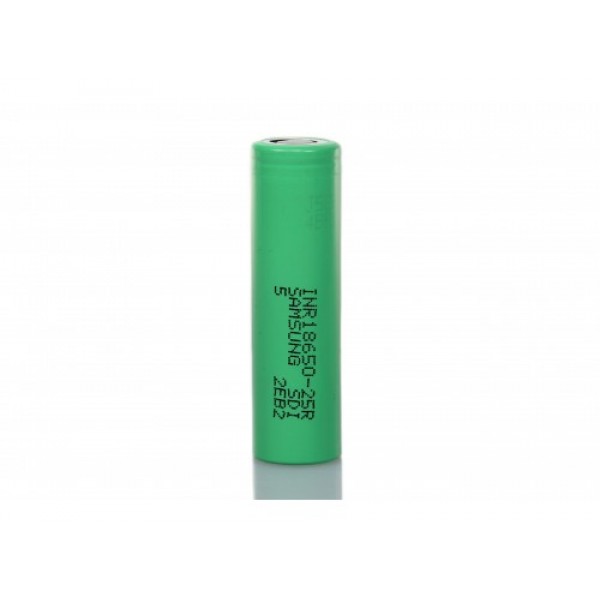 Li-ion Akku Samsung INR18650 25R 2500 mAh Flat Top ungeschützt für Akkuträger