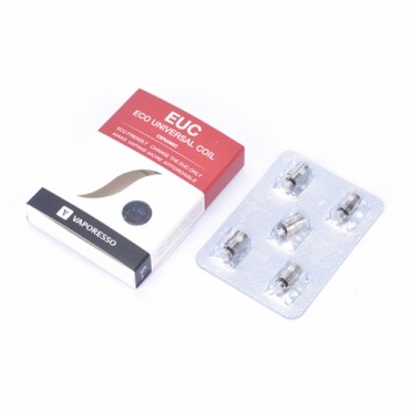 Vaporesso mini EUC Keramik Verdampferkopf 1,3 Ohm -  5er Pack Ersatzcoils Drizzle