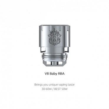 SMOK TFV8 V8 Baby Beast RBA - Selbstwickler Einheit 1 Stück Packung