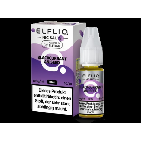 ELFLIQ - Blackcurrant Aniseed - Nikotinsalz Liquid