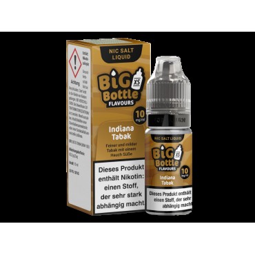 Big Bottle - Indiana Tabak - Nikotinsalz Liquid