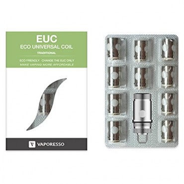 EUC Clapton Verdampferköpfe 0.4 Ohm oder 0.5 Ohm10er Pack Vaporesso