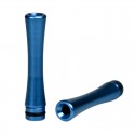 Gut Dampfen Drip Tip Mundstück lang Aluminium eloxiert verschiedene Farben