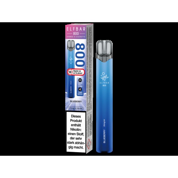 Elfbar 800 Einweg E-Zigarette - Blueberry