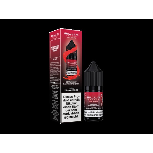 Elux - Nikotinsalz Liquid  - Strawberry Raspberry Cherry