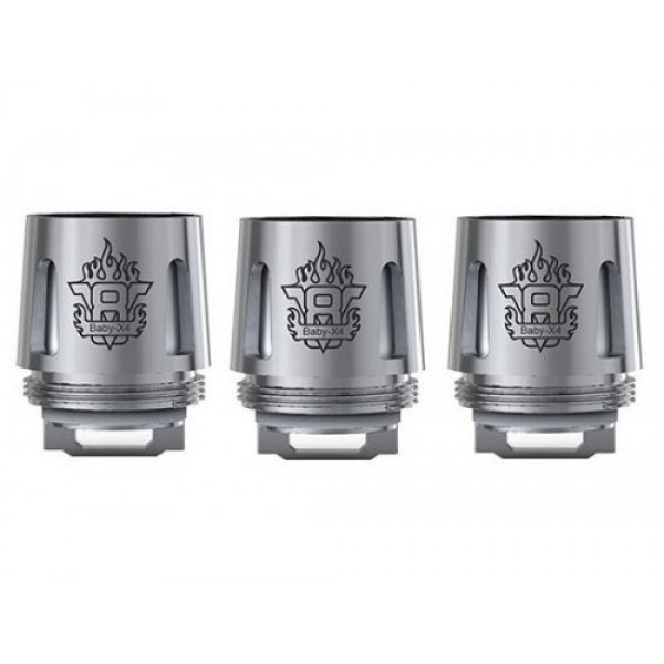Steamax V8 X-Baby T6 Sextuple Verdampferkopf made by Smok 3 Stück Packung
