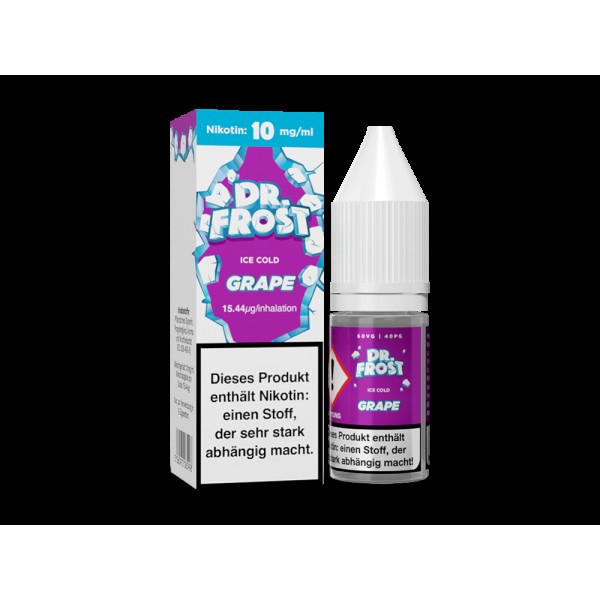 Dr. Frost - Ice Cold - Nikotinsalz Liquid - Grape