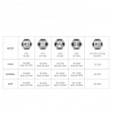 VAPORESSO NRG GT 8 Coil 0,15 Ohm Verdampferkopf 3 Stück Pack by Vapanion