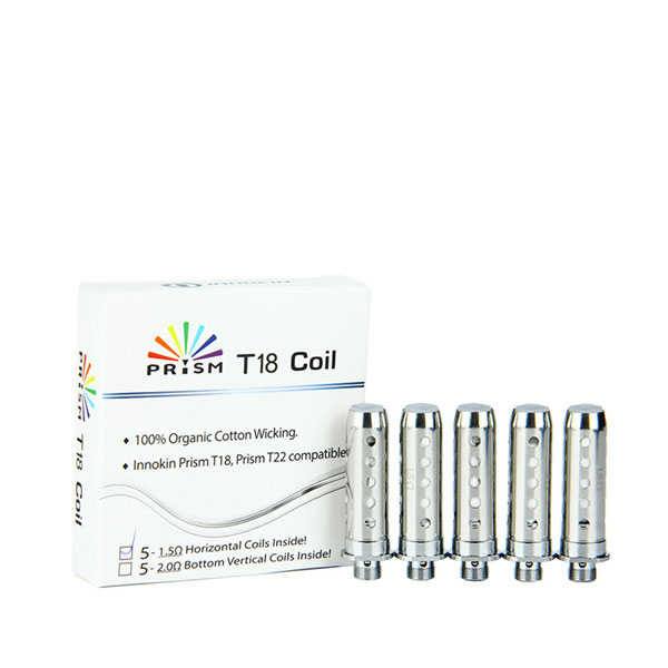 Innokin Ersatzverdampferköpfe 5x INNOKIN Prism Coil Endura T18 Coil