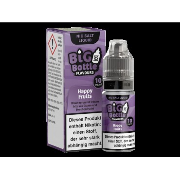 Big Bottle - Happy Fruits - Nikotinsalz Liquid