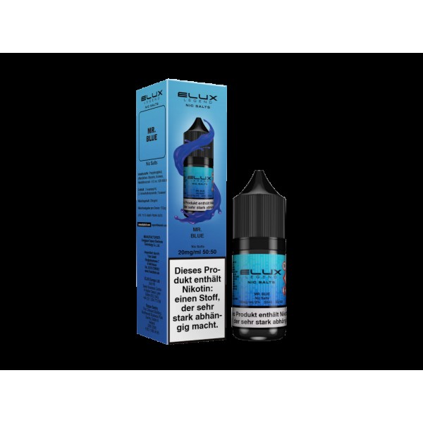 Elux - Nikotinsalz Liquid  - Mr Blue