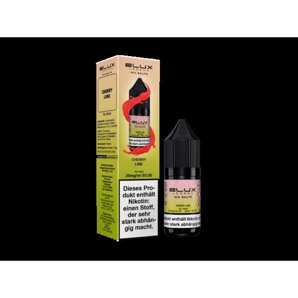 Elux - Nikotinsalz Liquid  - Cherry Lime